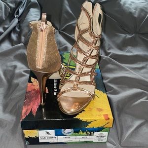 Rose Gold High Heals
